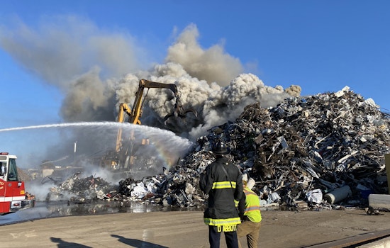 Update: Fiery Fiasco at Port of Oakland: Schnitzer Steel Blaze Rages On, Air Quality Concerns Arise