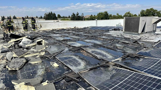Solar Panel Fire: Antioch Office Depot Unleashes Plumes