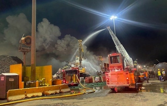 Steel Blaze Sparks Air Quality Chaos in Oakland