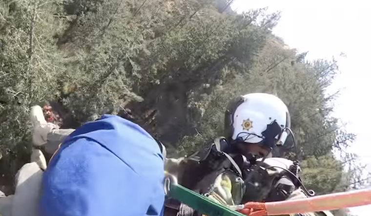 Video: Airborne Team Saves Victim in Sonoma from Steep Ravine Crash