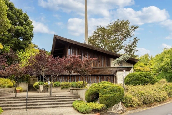 Midcentury Maritime Church in Marin County For Sale