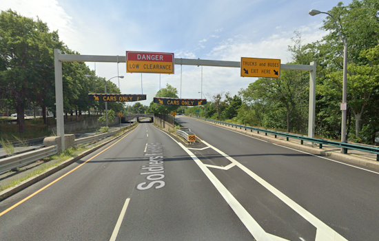 Boston Tries Novel Approach to Combat Infamous 'Storrowing' With New 'Cars Only' Sign