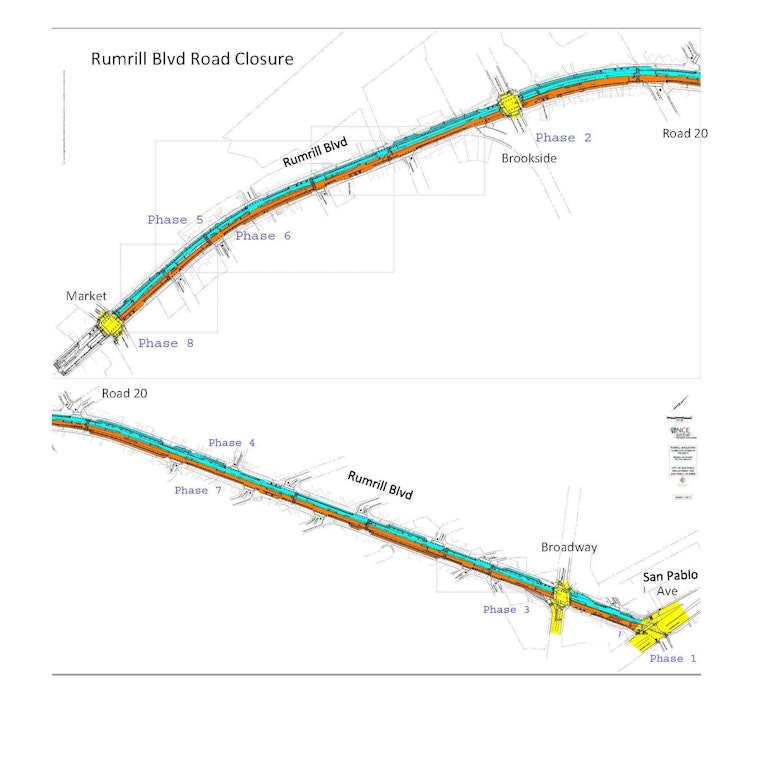 Dramatic Detours Near Richmond as North of Market Road Closures Cause a Stir