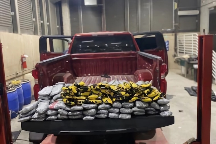 Pick-Up Stuffed Enough Meth to Kill Thousands Busted Crossing Near San Diego Border