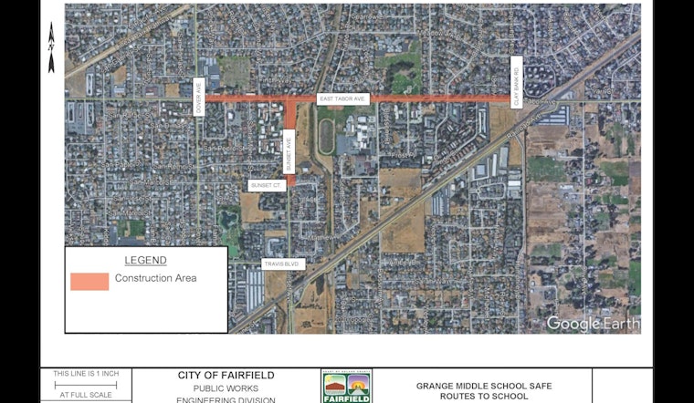 Fairfield Residents Should Expect Delays as Construction Set to Begin at E. Tabor and Sunset Avenue