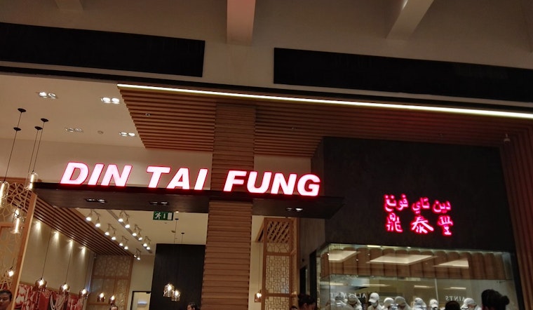 Fire at Famed Dumpling Spot Din Tai Fung San Diego, Indefinitely Closed, Albeit Temporary