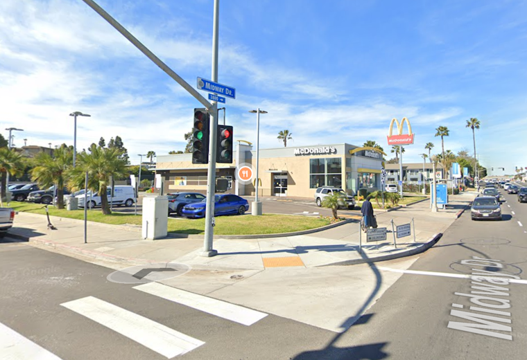 Man Stabbed to Death in McDonald's Parking Lot in San Diego