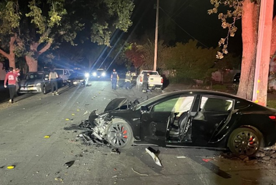 Teen's Wild Tesla Joyride Ends with Shocking Crash in Santa Rosa