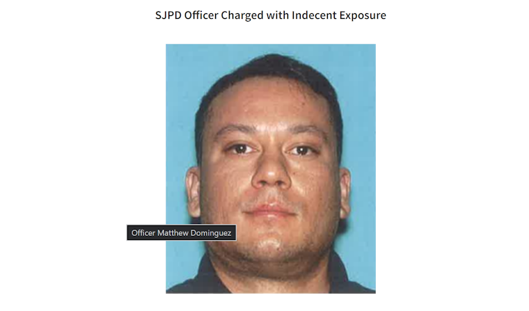 San Jose Officer Suspended After Allegations of Masturbating in Front of Family and Sexual Battery 