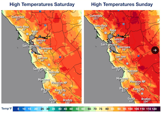 Bay Area Heatwave Alert: Surging Temperatures Expected to Impact California