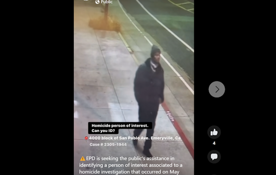 Public Urged to Help Emeryville PD In Solving Mysterious Homicide