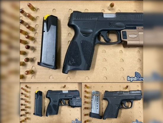 Three Teens Arrested near Crestwood Park with Loaded Firearms by Boston PD