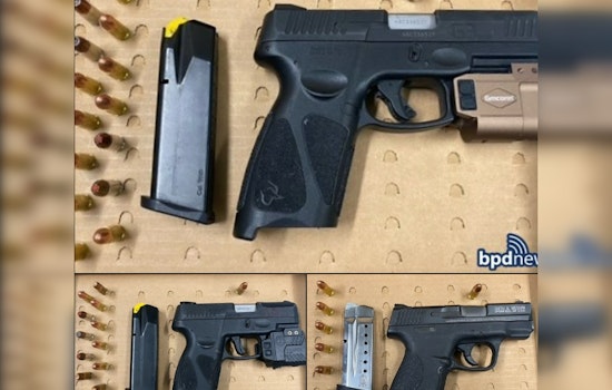 Three Teens Arrested near Crestwood Park with Loaded Firearms by Boston PD