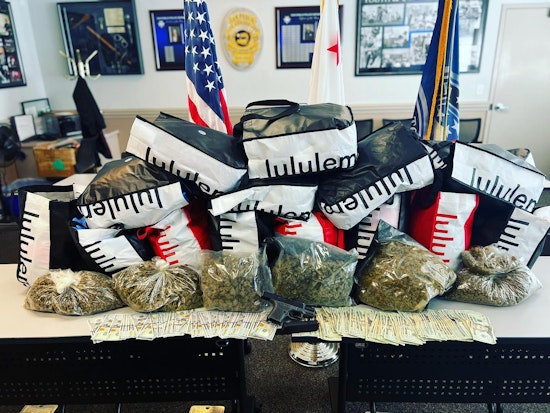 Lululemon, Loaded Gun, and Marijuana Seized Near Richmond Bust