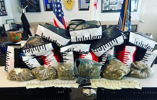Lululemon, Loaded Gun, and Marijuana Seized Near Richmond Bust