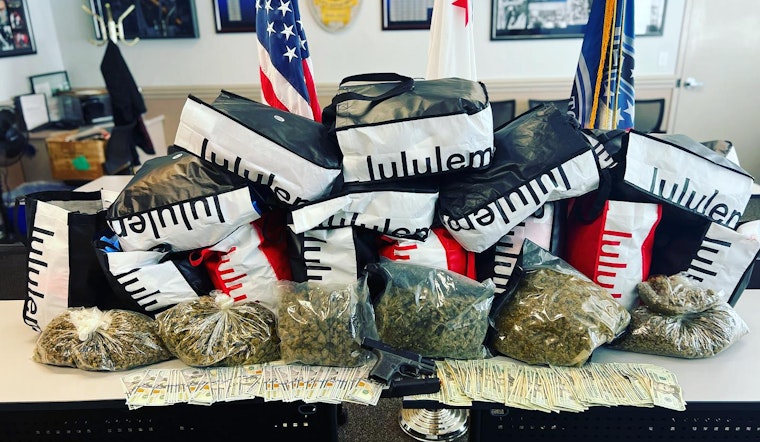 Lululemon, Loaded Gun, and Marijuana Seized Near Richmond Bust
