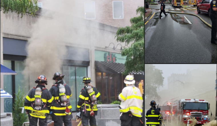 Manhole Fire Creates Chaos in Harvard Square, Traffic Grinds to a Halt