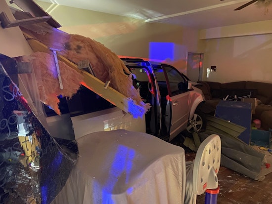 Impaired Driver Plows through Newmarket Home, Family Escapes Unscathed