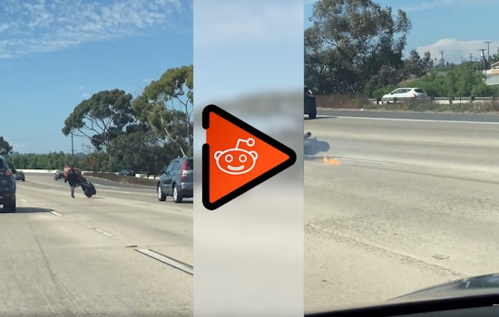 Reckless Motorcyclist's High-Speed Trick Endangers All During San Diego Freeway Crash, Shows Reddit Video
