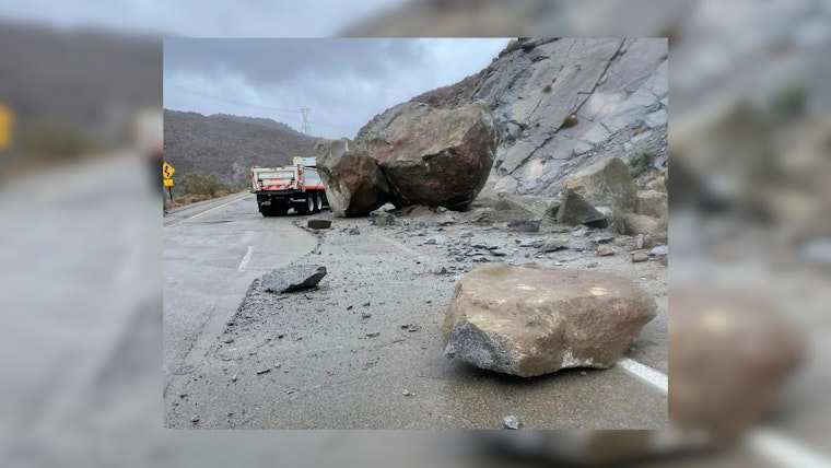 Rockslide on I-8 Continues to Plague Travel Between San Diego and Imperial Valley