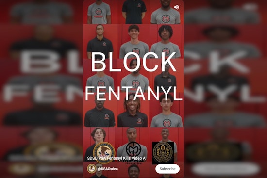 SDSU Basketball Stars Joins Forces with the Justice Department to Fight Fentanyl Crisis