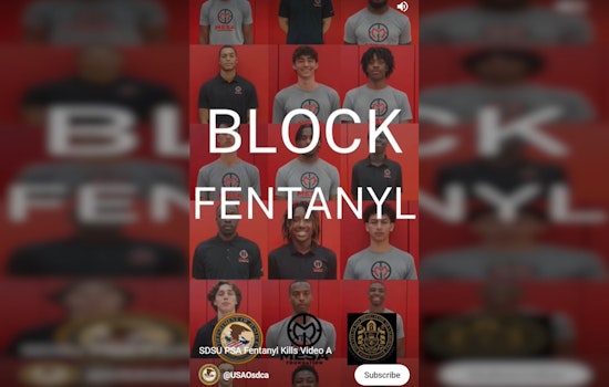 SDSU Basketball Stars Joins Forces with the Justice Department to Fight Fentanyl Crisis