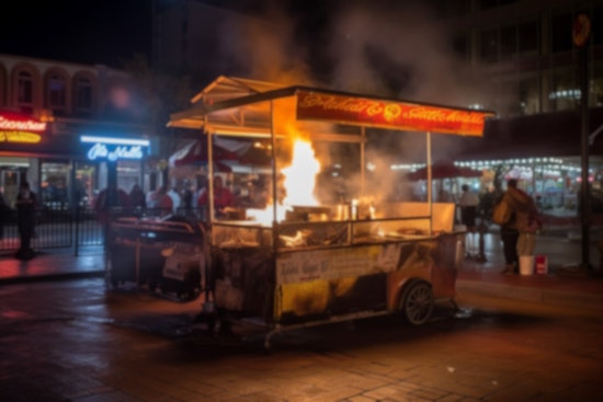 'Stabbings, Food Cart Fires, & More' Say Opponents to Unpermitted LA Street Vendors Flooding San Diego's Iconic Gaslamp Quarter