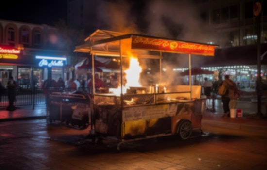 'Stabbings, Food Cart Fires, & More' Say Opponents to Unpermitted LA Street Vendors Flooding San Diego's Iconic Gaslamp Quarter