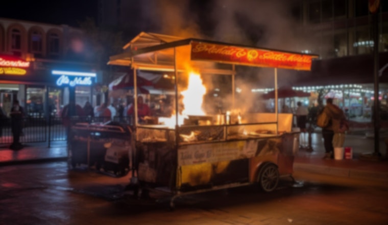 'Stabbings, Food Cart Fires, & More' Say Opponents to Unpermitted LA Street Vendors Flooding San Diego's Iconic Gaslamp Quarter
