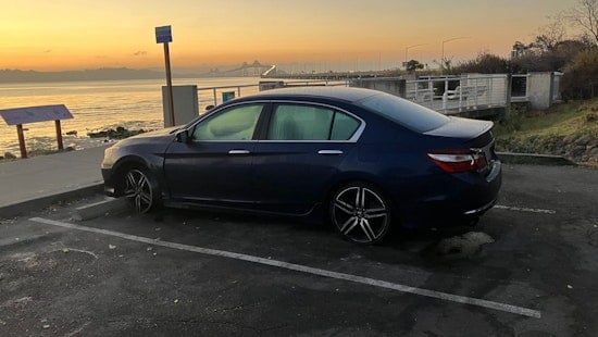 Stolen Car Found Near Richmond/San Rafael Bridge