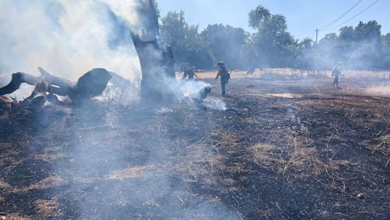 Lawn Mower Sparked Vegetation Fire in Cupertino
