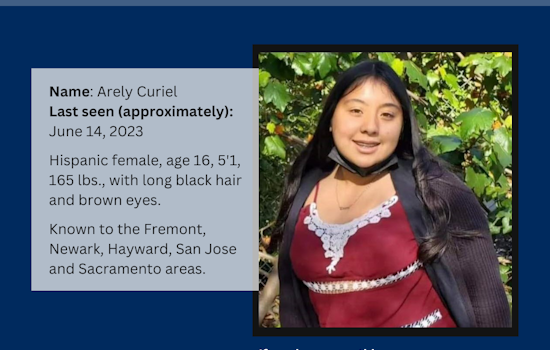 The Disappearance of Arely Curiel, a 16-Year-Old Girl from Fremont