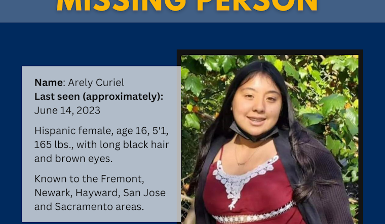 The Disappearance of Arely Curiel, a 16-Year-Old Girl from Fremont