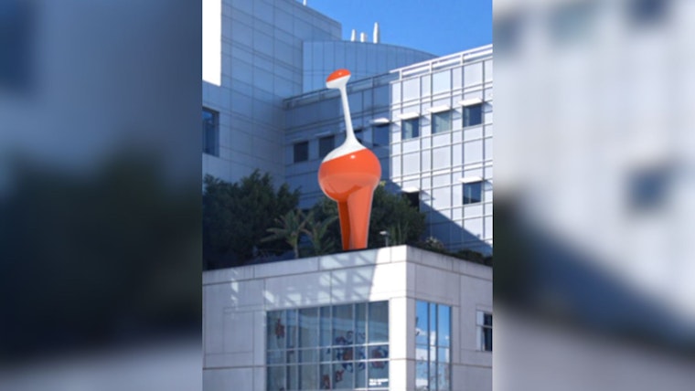 New 30 Foot Tall Kinetic Sculpture Debuts on Santa Clara Valley Medical Center