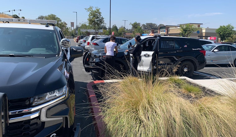 Thief Apprehended at Hercules Rite Aid with Fake License Plate on Mercedes