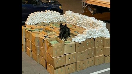 Up to 9 Million Lethal Meth Doses Seized by Los Angeles FBI, South Gate PD in Historic 4,000 Pound Drug Bust