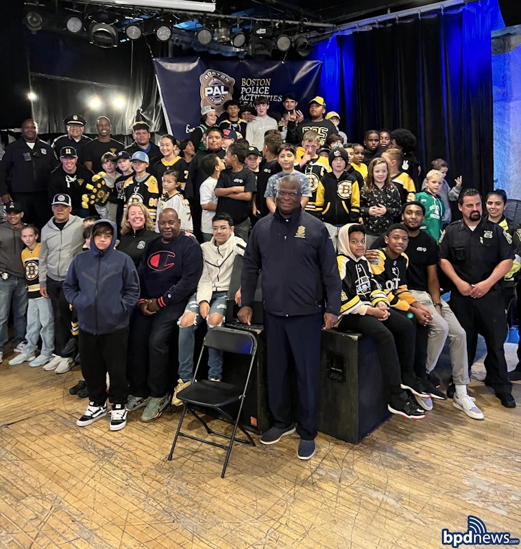 Boston Police Department Event with Young Residents, Fostering Trust Amid National Call for Reform