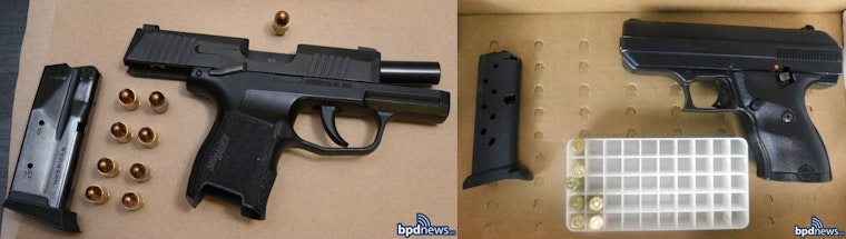 Gun and Drug Busts in Boston: Two Arrested in Separate Incidents