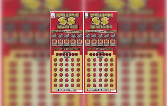 Savoy IL Grocery Store Sells Winning $5M Scratch-Off Ticket
