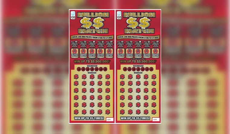 Savoy IL Grocery Store Sells Winning $5M Scratch-Off Ticket