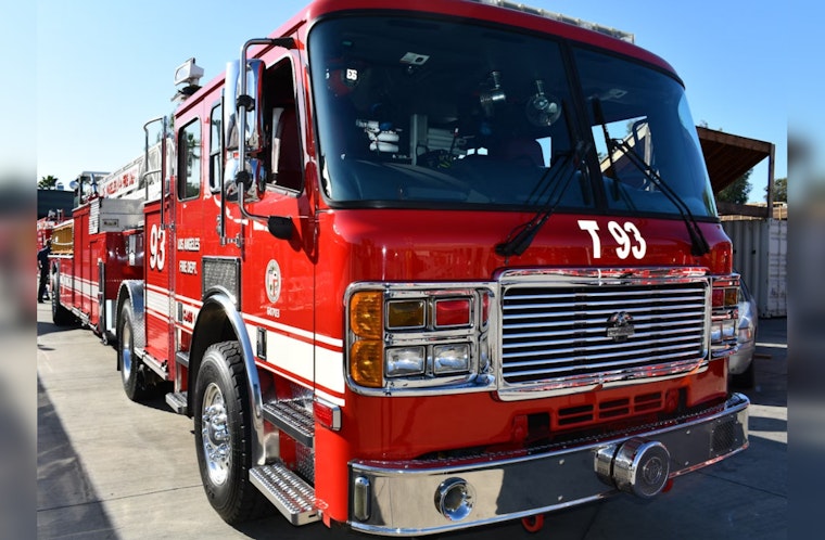 A Vacant Lot Resulting from a Mid-Wilshire Fire in Los Angeles Stirs Up Concerns