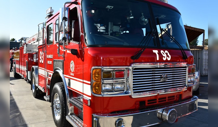 A Vacant Lot Resulting from a Mid-Wilshire Fire in Los Angeles Stirs Up Concerns
