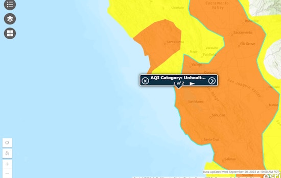 AIR QUALITY UPDATE: San Francisco, Oakland, San Jose Still Grapple with Moderate-Poor Air Quality