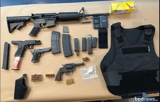 Boston Police Recover Stolen BPD Ballistic Vest, Drugs, and Firearms in Dorchester Raid