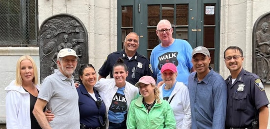 Boston PD Walks the Beat with North End Seniors