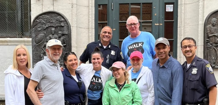 Boston PD Walks the Beat with North End Seniors