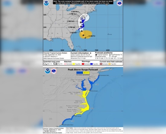Brace Yourselves, Boston - Tropical Storm Ophelia Approaches