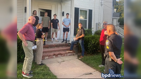 Brighton Police Engage With New Boston College Residents