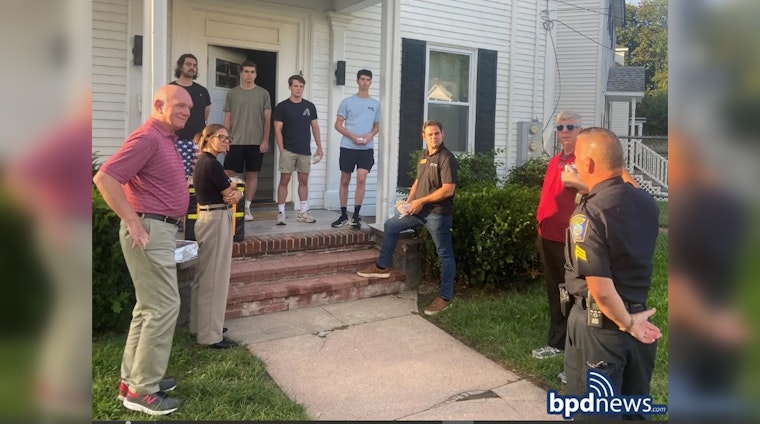 Brighton Police Engage With New Boston College Residents