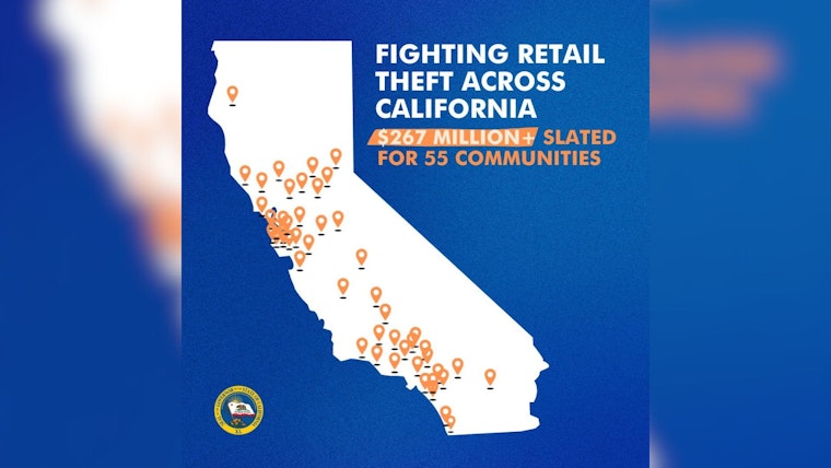 California Unleashes Record $267 Million War Chest to Crush Organized Retail Crime